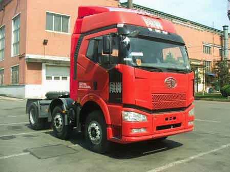 解放CA4250P66K24T3HE4平头柴油半挂牵引汽车公告图片