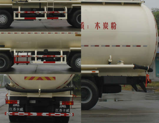 低密度粉粒物料运输车图片