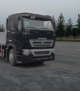 ZZ1257V584HC1 豪泺394马力后双桥,后八轮柴油9.5米国三载货汽车图片