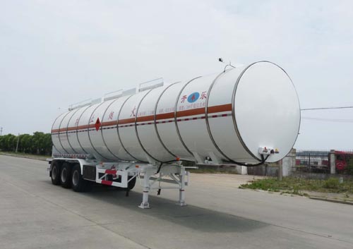开乐12.6米31吨易燃液体罐式运输半挂车(AKL9405GRY)