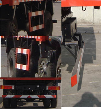 STQ3256L10Y4D3 十通211马力前四后四(小三轴)柴油4.8米国三自卸汽车图片