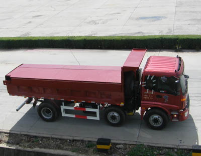 BJ3163DJPHB 欧曼220马力前四后四(小三轴)柴油5.6米国三自卸汽车图片