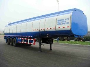 黄海11.7米30吨液态食品运输半挂车(DD9400GYS)