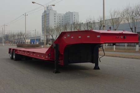 威腾12.4米28.6吨低平板半挂车(BWG9406TDP)