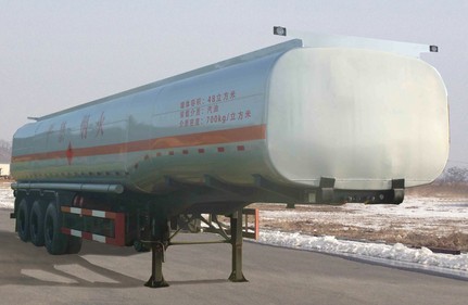 黄海11.7米32吨易燃液体罐式运输半挂车(DD9405GRY)