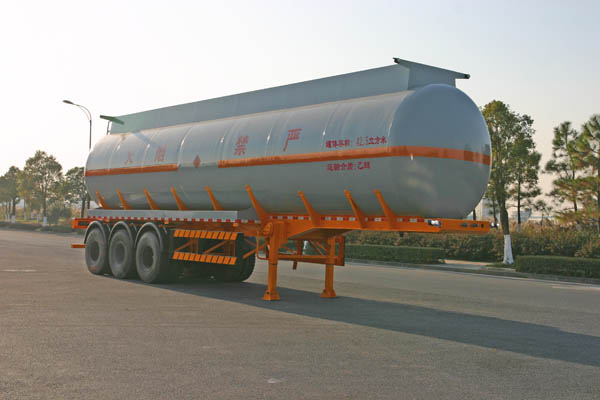 宏宙11.8米30吨化工液体运输半挂车(HZZ9405GHY)