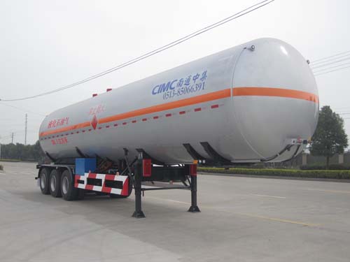 中集13米24.4吨液化气体运输半挂车(NTV9400GYQ)