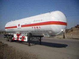 中压气体罐式半挂车