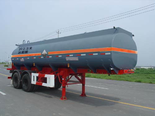 通华8.6米21吨化工液体运输半挂车(THT9282GHY)