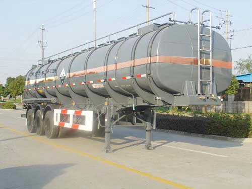 通华12.1米29吨化工液体运输半挂车(THT9406GHY)