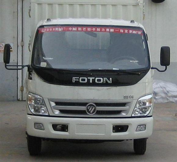 福田牌BJ5049V8BD6-FE仓栅运输车公告图片