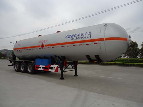 中集13米23.7吨液化气体运输半挂车(NTV9400GYQQ)