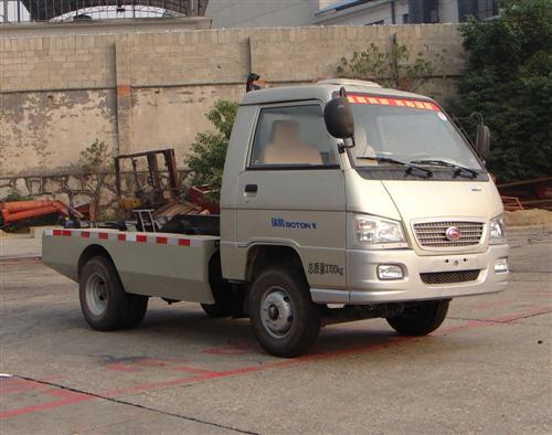 福田牌BJ5042ZXX-F1车厢可卸式垃圾车