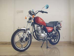 双健SJ125-3G两轮摩托车图片
