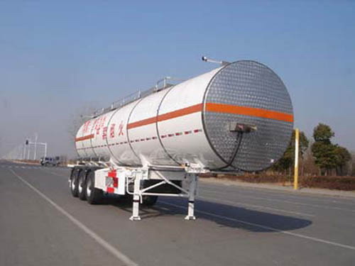 中集11.8米31.5吨易燃液体罐式运输半挂车(ZJV9405GRYTHA)