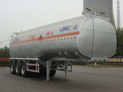 凌宇10.9米30吨易燃液体罐式运输半挂车(CLY9404GRY)