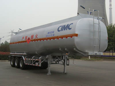 凌宇12.1米30吨易燃液体罐式运输半挂车(CLY9406GRYA)