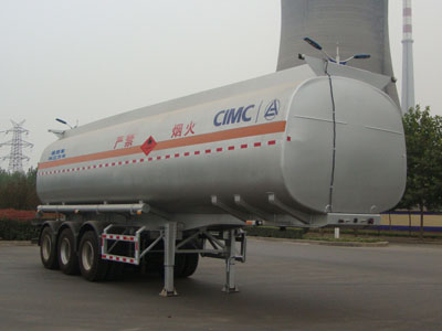 凌宇10米31吨易燃液体罐式运输半挂车(CLY9402GRY)