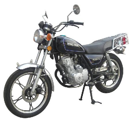 XL125-6A 新陵前盘式后鼓式两轮摩托车图片