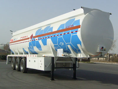 凌宇12.8米33吨易燃液体罐式运输半挂车(CLY9401GRY)