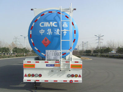 凌宇CLY9401GRY易燃液体罐式运输半挂车公告图片