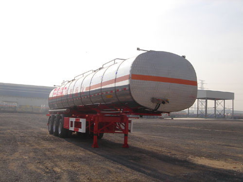 通华13米30吨易燃液体罐式运输半挂车(THT9404GRYG)