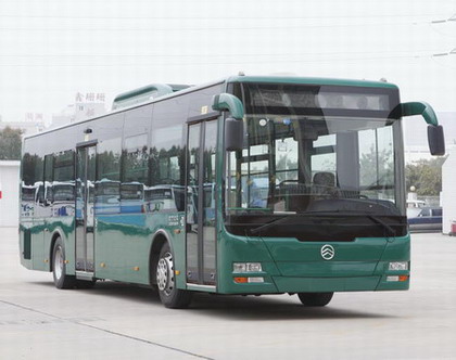 金旅12米10-40座混合动力城市客车(XML6125JHEV88C)