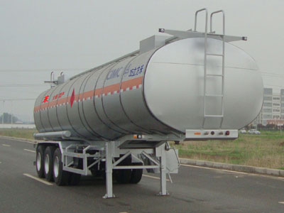 凌宇11米30.5吨易燃液体罐式运输半挂车(CLY9404GRYF)