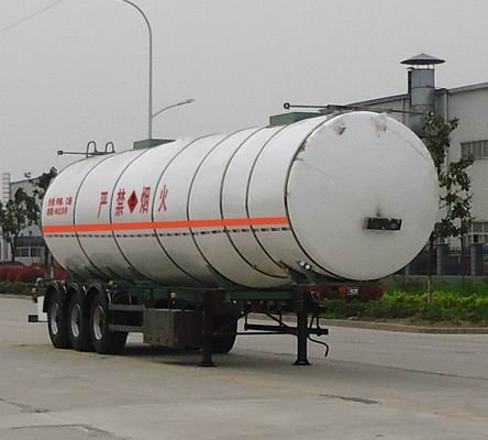 瑞江13米30.5吨易燃液体罐式运输半挂车(WL9400GRYB)
