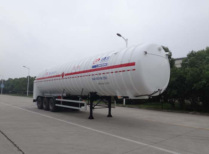 圣达因13米21.5吨低温液体运输半挂车(SDY9401GDYT)