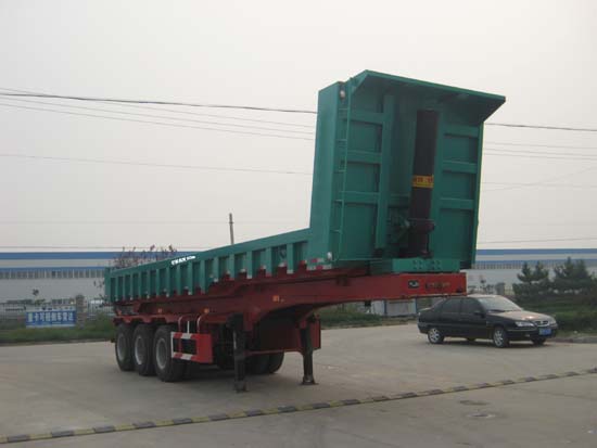 梁兴11米31.5吨自卸半挂车(LX9401ZXH)