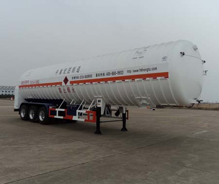 宏图13米21.5吨低温液体运输半挂车(HT9400GDYD)