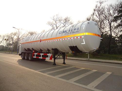 中集13米22吨低温液体运输半挂车(NTV9405GDY)