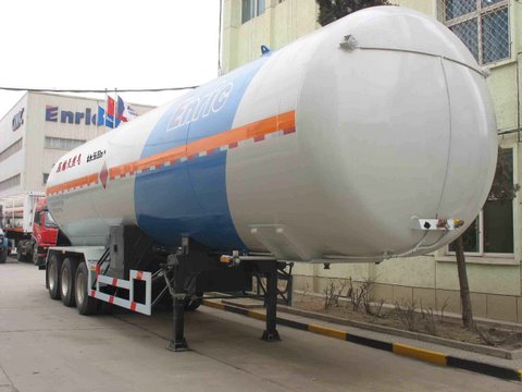 安瑞科13米2.9吨易燃气体罐式运输半挂车(HGJ9400GRQ)