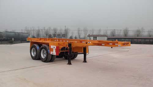 斯派菲勒7.6米31.5吨集装箱运输半挂车(GJC9350TJZ)