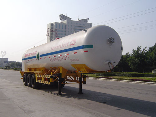 久远11.4米26.5吨低温液体运输半挂车(KP9408GDY)