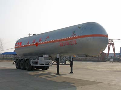 程力威12.1米27.1吨液化气体运输半挂车(CLW9403GYQ)