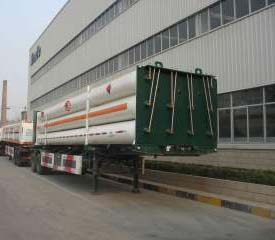 安瑞科12.4米0.4吨高压气体运输半挂车(HGJ9351GGQ)