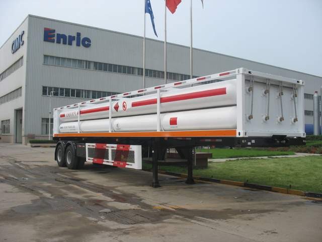 安瑞科12.4米3.4吨高压气体运输半挂车(HGJ9357GGQ)