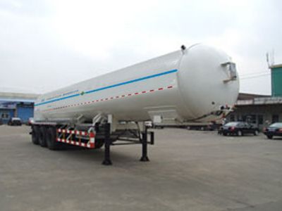 韩中深冷12.6米25.1吨低温液体运输半挂车(ZHJ9403GDY)