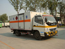 福田牌BJ5049XWY-KS危险品运输车