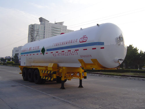 久远10.9米22.3吨低温液体运输半挂车(KP9401GDY)
