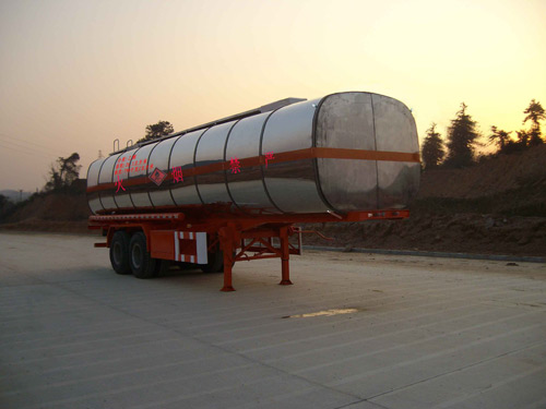 中商汽车10米20吨化工液体运输半挂车(ZL9290GHY)