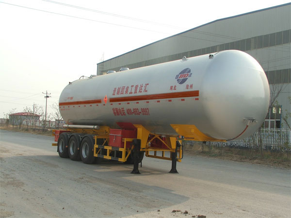 汇达11.8米27吨液化气体运输半挂车(YHD9403GYQ)