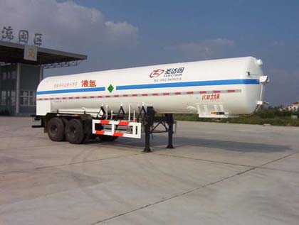 圣达因10.9米22.3吨低温液体运输半挂车(SDY9330GDY)