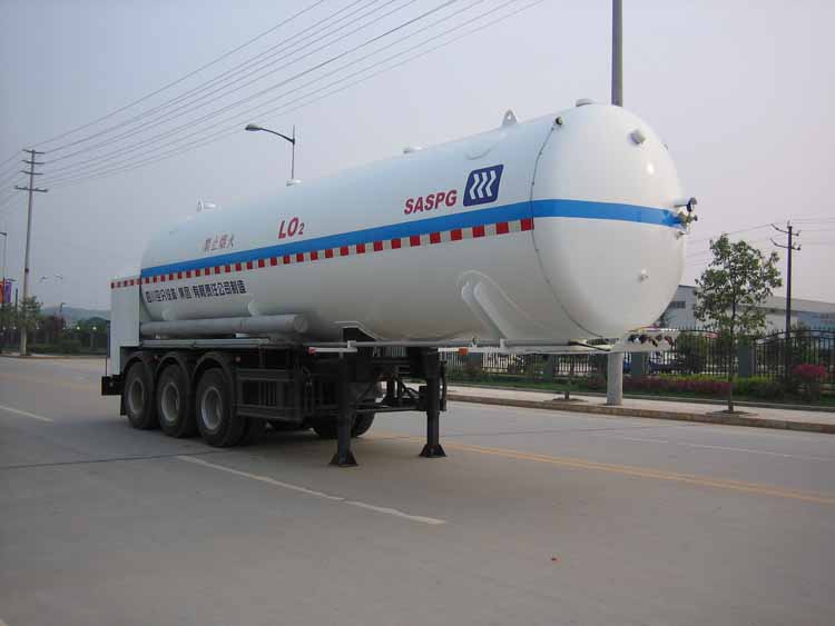 川10.5米20.6吨低温液体运输半挂车(KQF9405GDYFSD)