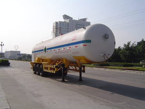 久远12.4米24.5吨低温液体运输半挂车(KP9406GDY)