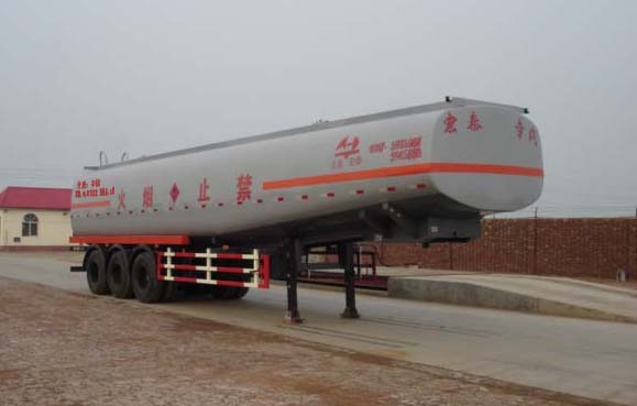 正康宏泰13米29.5吨化工液体运输半挂车(HHT9400GHY)