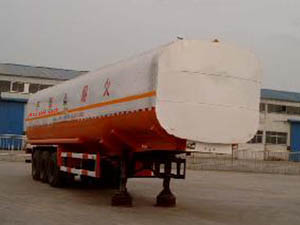 通亚达13米27.4吨化工液体运输半挂车(CTY9400GHY)