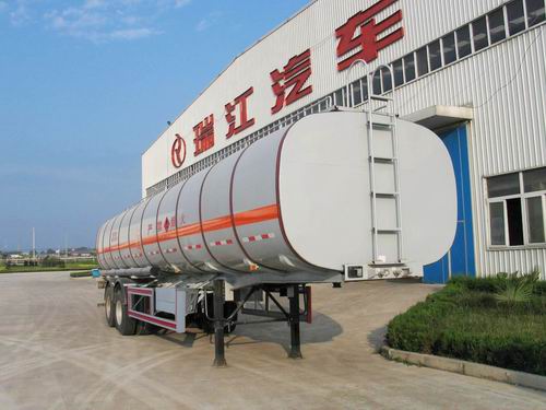 瑞江11.5米23吨化工液体运输半挂车(WL9342GHY)